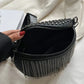 Studded Tassel Sling Bag