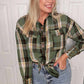 Evergeen Stud Button Up