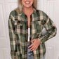 Evergeen Stud Button Up