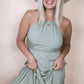 The Mia Open Back Dress