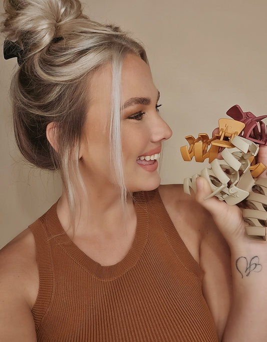 Zig Zag Claw Clips