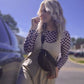 Studded Tassel Sling Bag