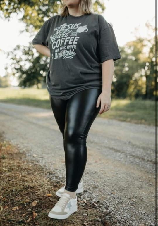 Faux Leather Leggings