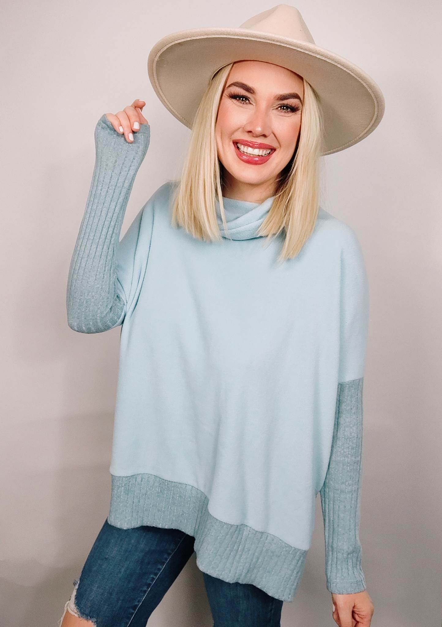 Blue Jean Baby Sweater
