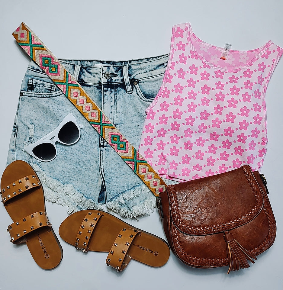 Retro Daisy Top