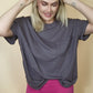 Raw Edge Tee Basic
