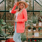 Coral Cardigan