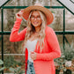Coral Cardigan