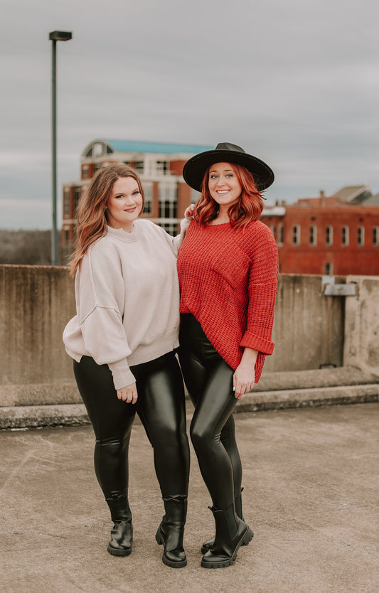 Faux Leather Leggings